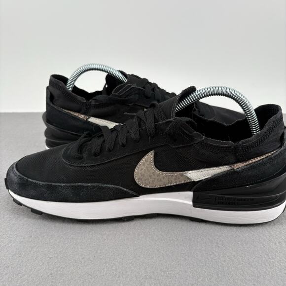 Nike Womens Waffle One SE Black Leopard Multi Color Size 11 Sneaker Running Shoe - Picture 12 of 13